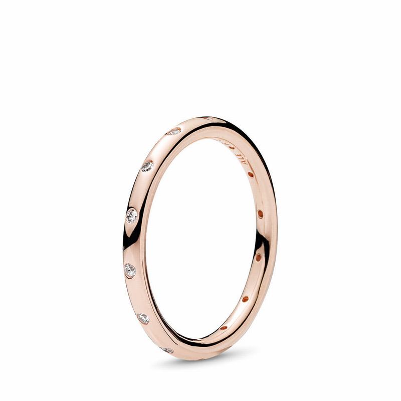 Pandora Simple Sparkling Band Stackable Ring Egypt CM5013764